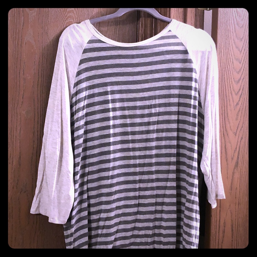 LuLaRoe Randy in gray, 3x